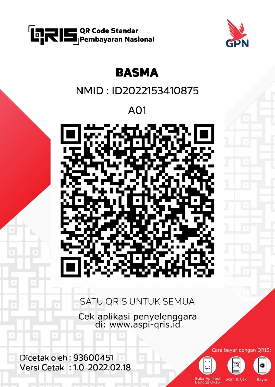 Scan QRIS Resmi Yayasan BASMA